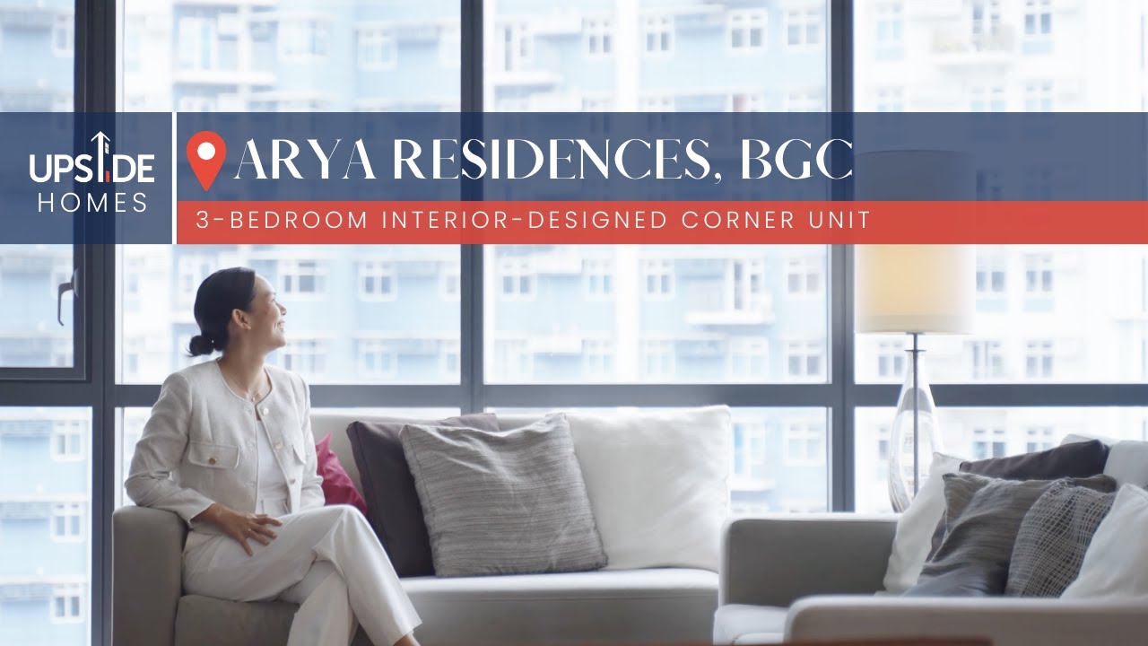 Explore this Interior-Designed 3BR Condo in Arya BGC | Upside Homes Ep 24