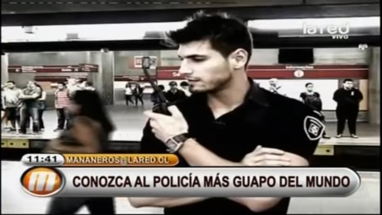 El policía más guapo de mundo es de Brasil