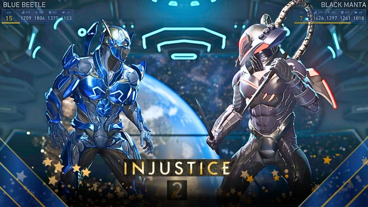 Injustice 2 - Blue Beetle Vs. Black Manta