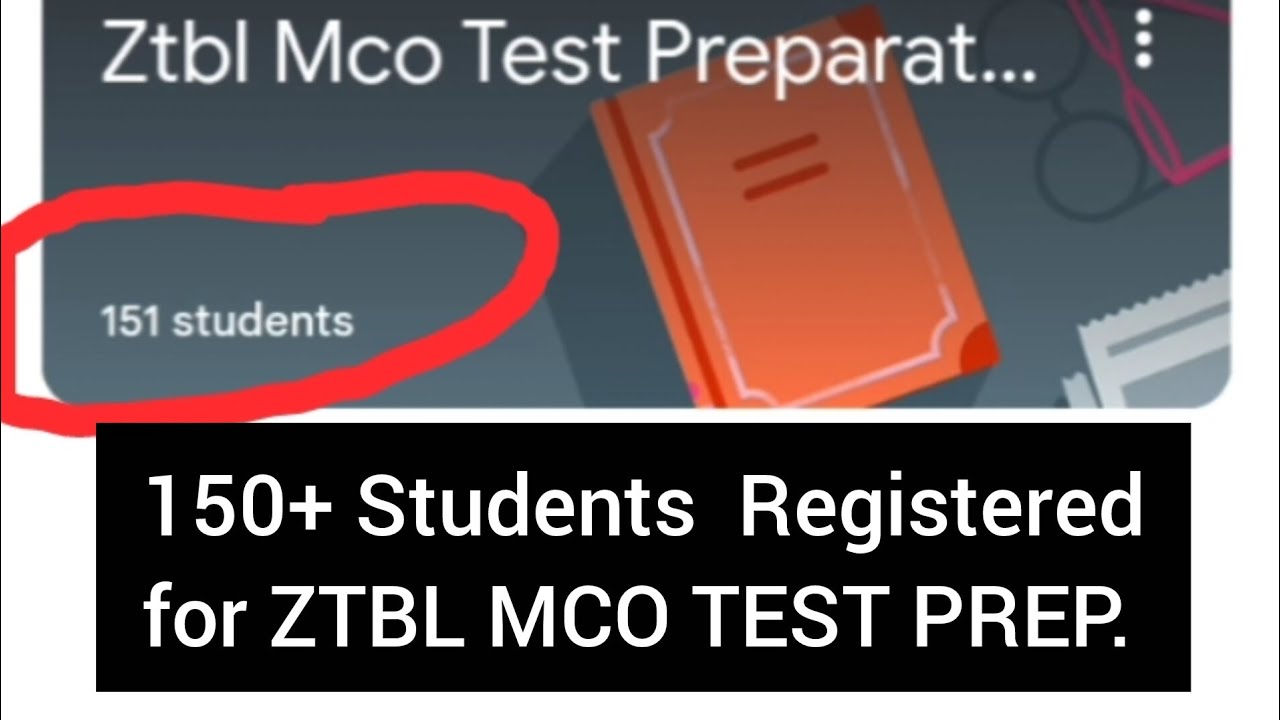ZTBL MCO/OG 3 TEST PREPARATION ||ztbl jobs #ztbl