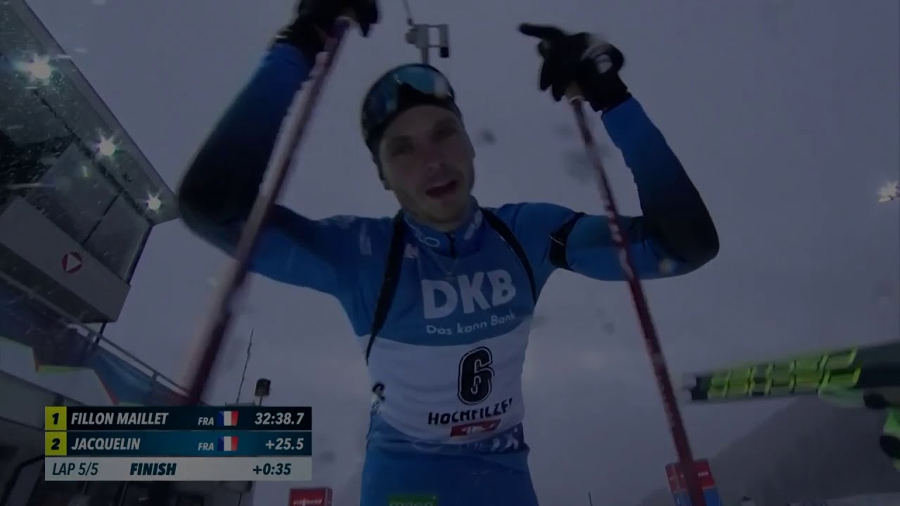 Fillon Maillet and Jacquelin || four shooting || Hochfilzen
