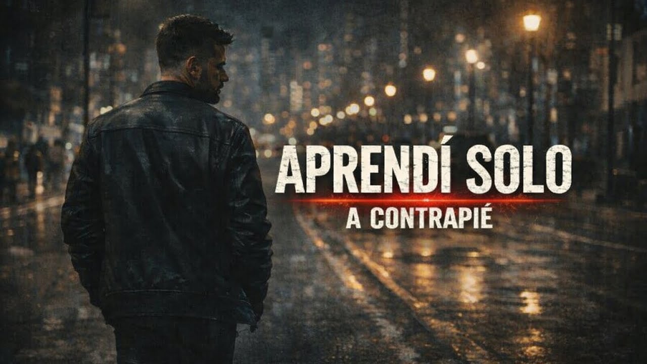Aprendí Solo - A Contrapié / (Visualizer Oficial)