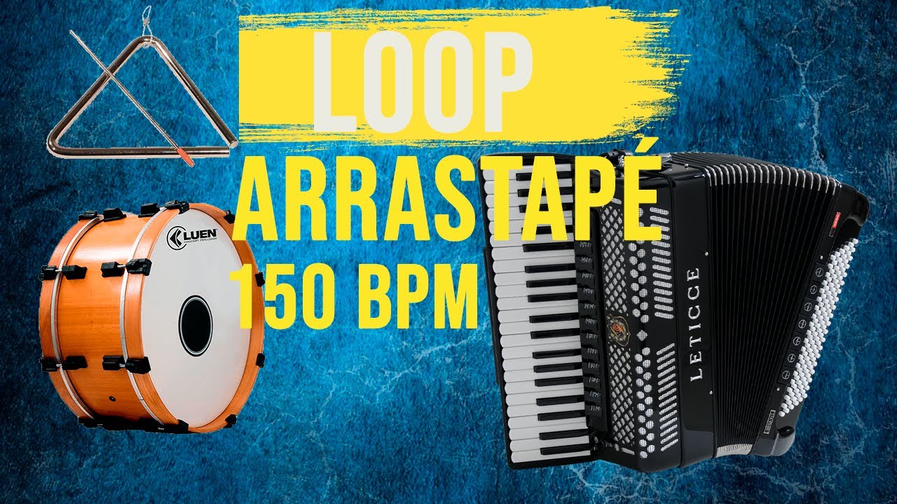Acompanhamento Arrasta pé I 150bpm | Loop Arrasta pé para Acompanhamento