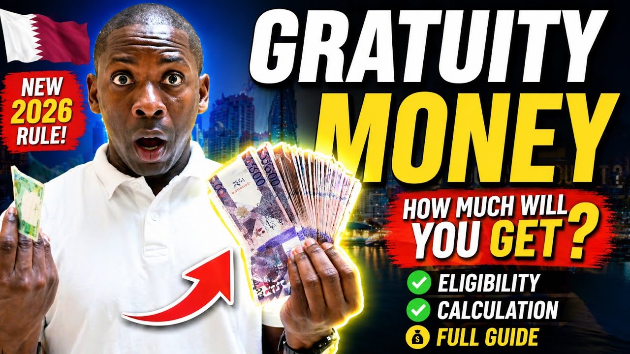 End of Service Benefits in Qatar 🇶🇦 | How Much Money Will You Get? (Full Guide) | Mexcreationtv