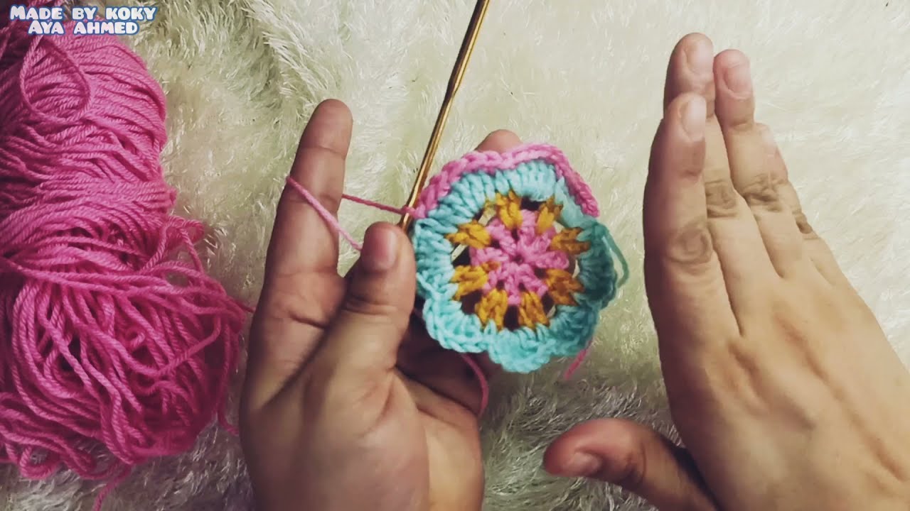 طريقة عمل الوردة الصغيرة  