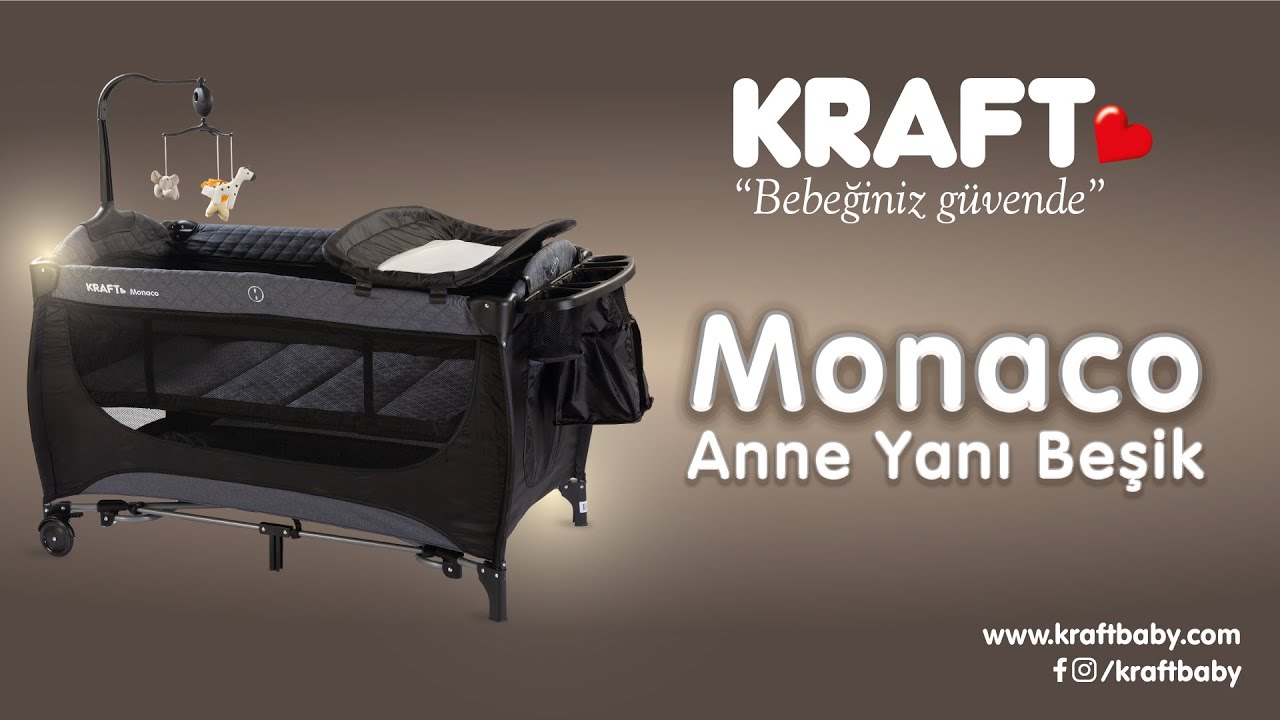 Kraft Monaco Dönenceli Oyun Parkı 70x120 cm