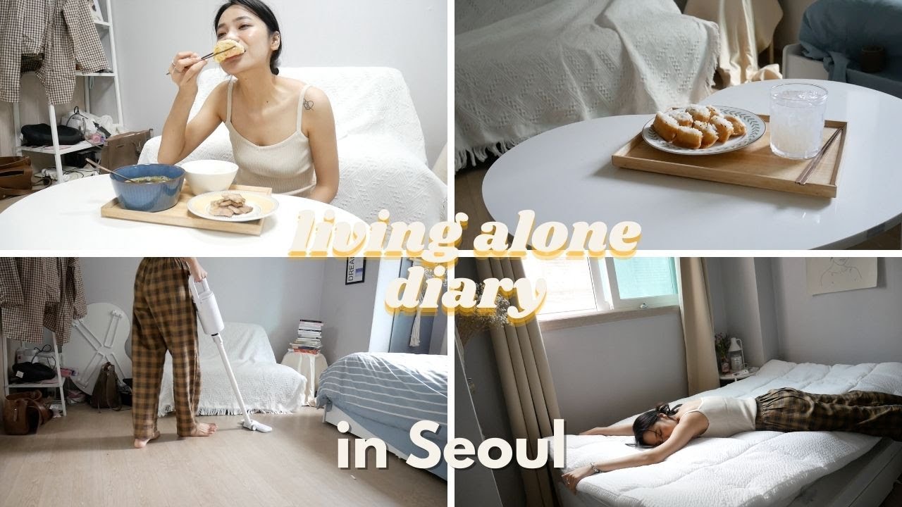 Nhật kí một mình~Living alone diary in Seoul|DU HỌC SINH HÀN QUỐC ♡ Rin Go