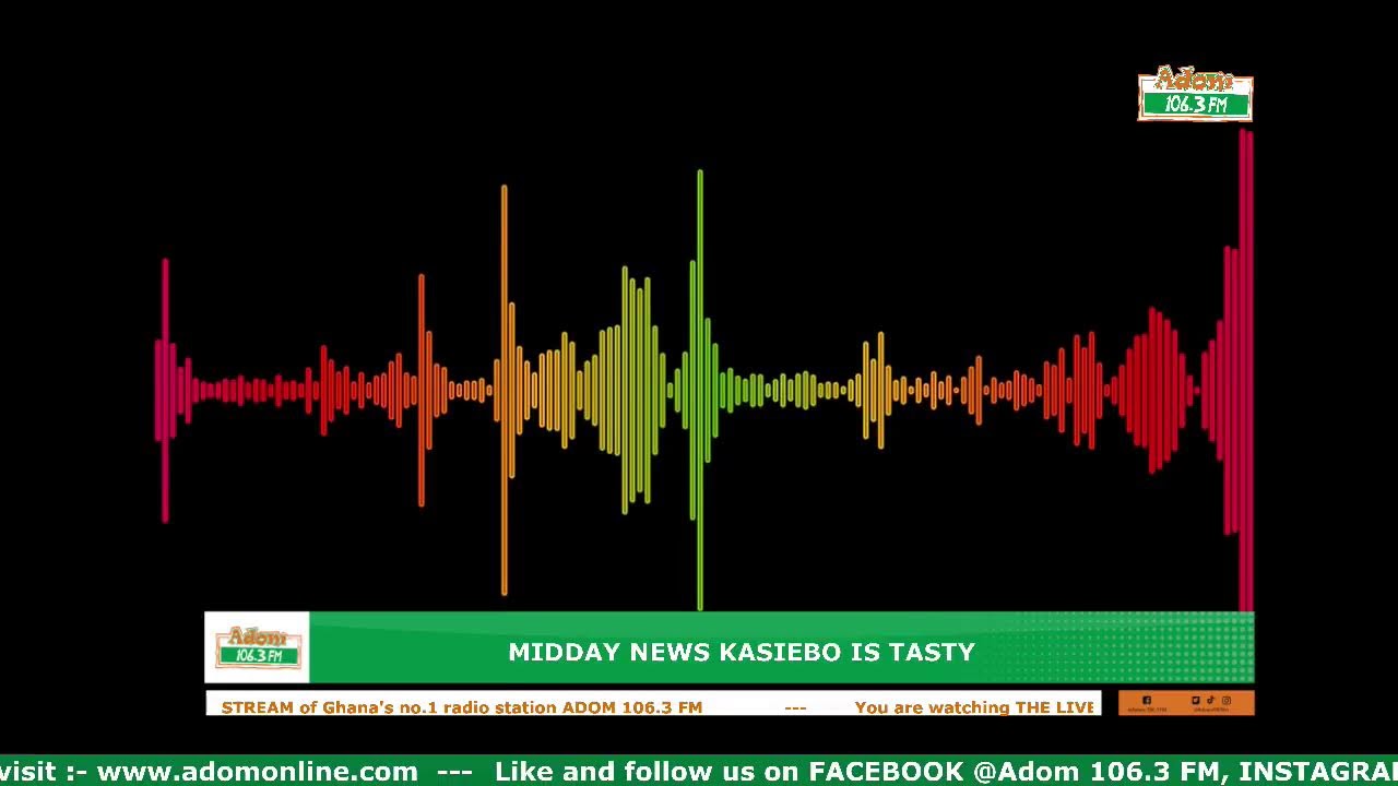 Midday News Kasiebo Is Tasty on Adom 106.3 FM (21-01-26)