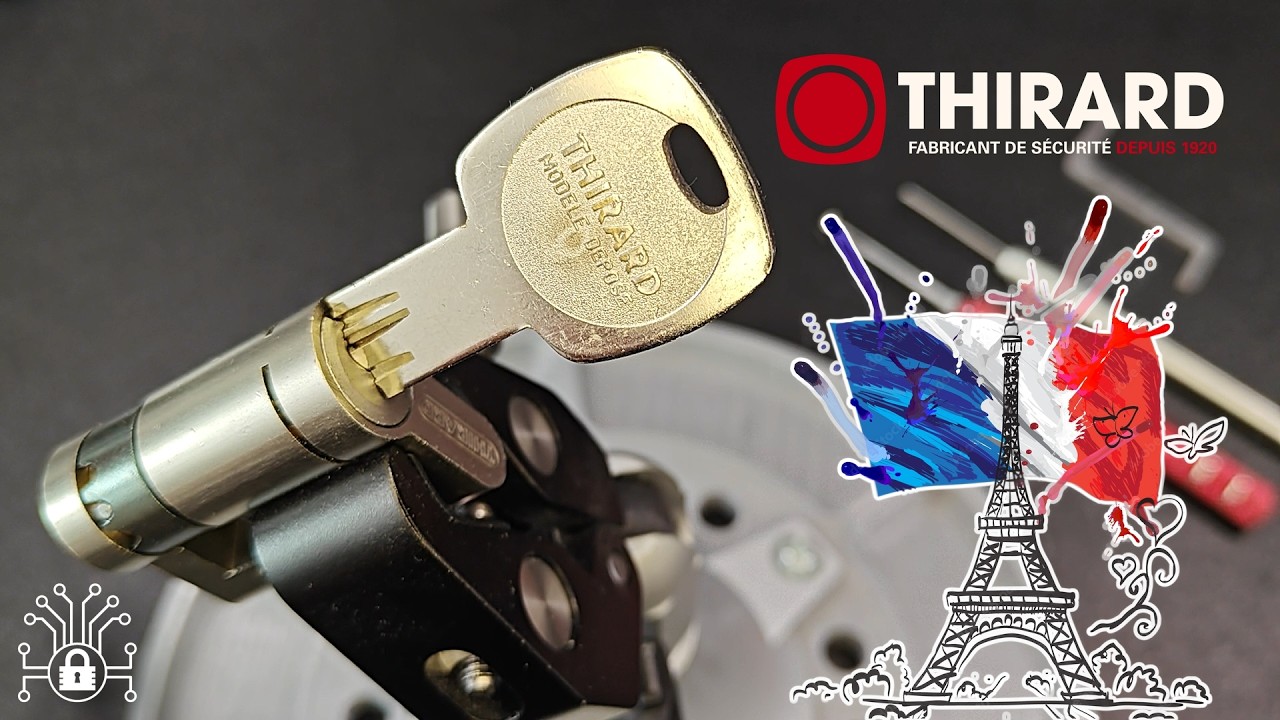 THIRARD Transit 2 🇫🇷 Dimple EURO cylinder picked and gutted 👌