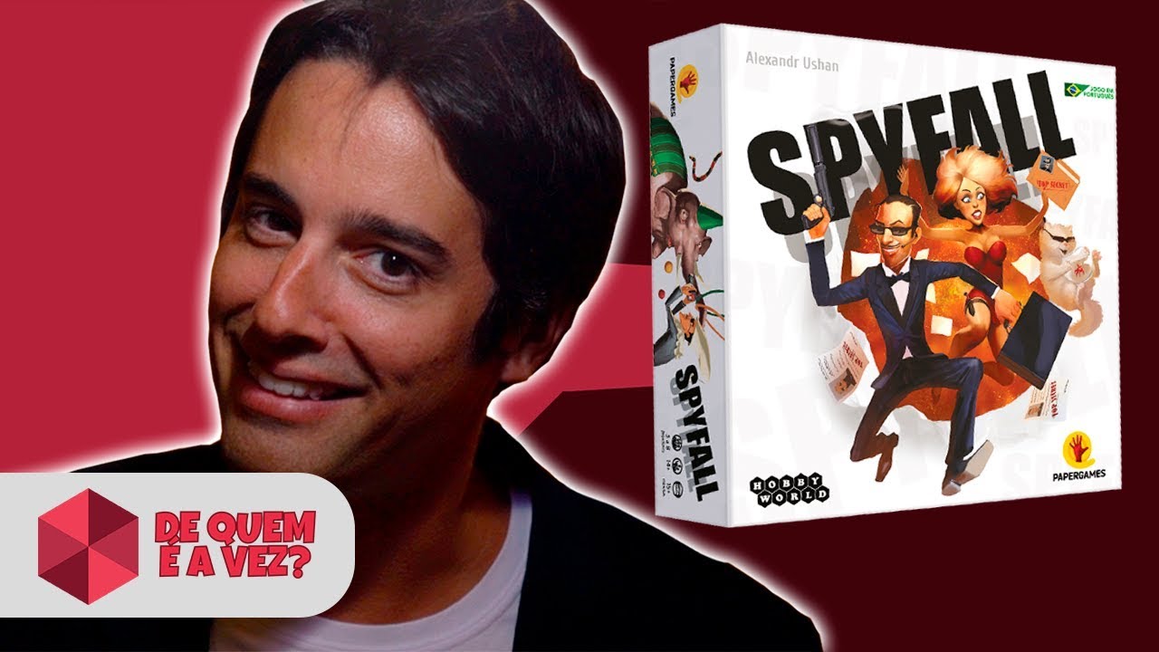 SPYFALL com Diogo Defante, Ed Gama, Estevam Nabote, Jhonny, Ana Elena e Rosana | De Quem É A Vez?