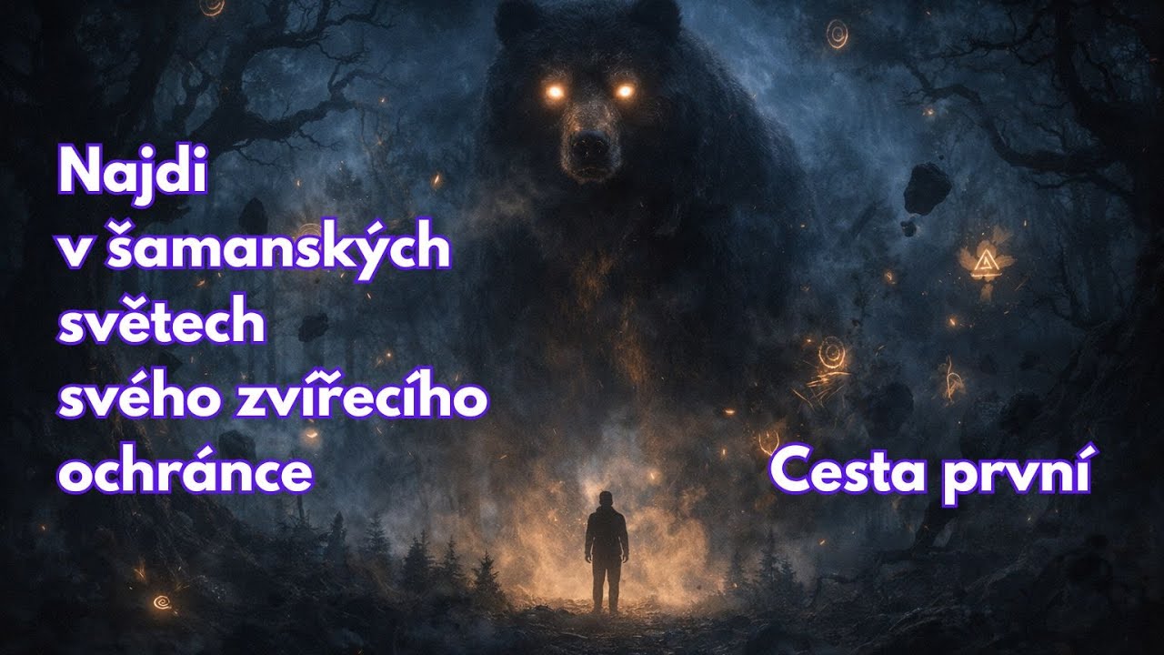 Šamanská meditace – Cesta za silovým zvířetem (bubnování, tranz, extáze), výprava první