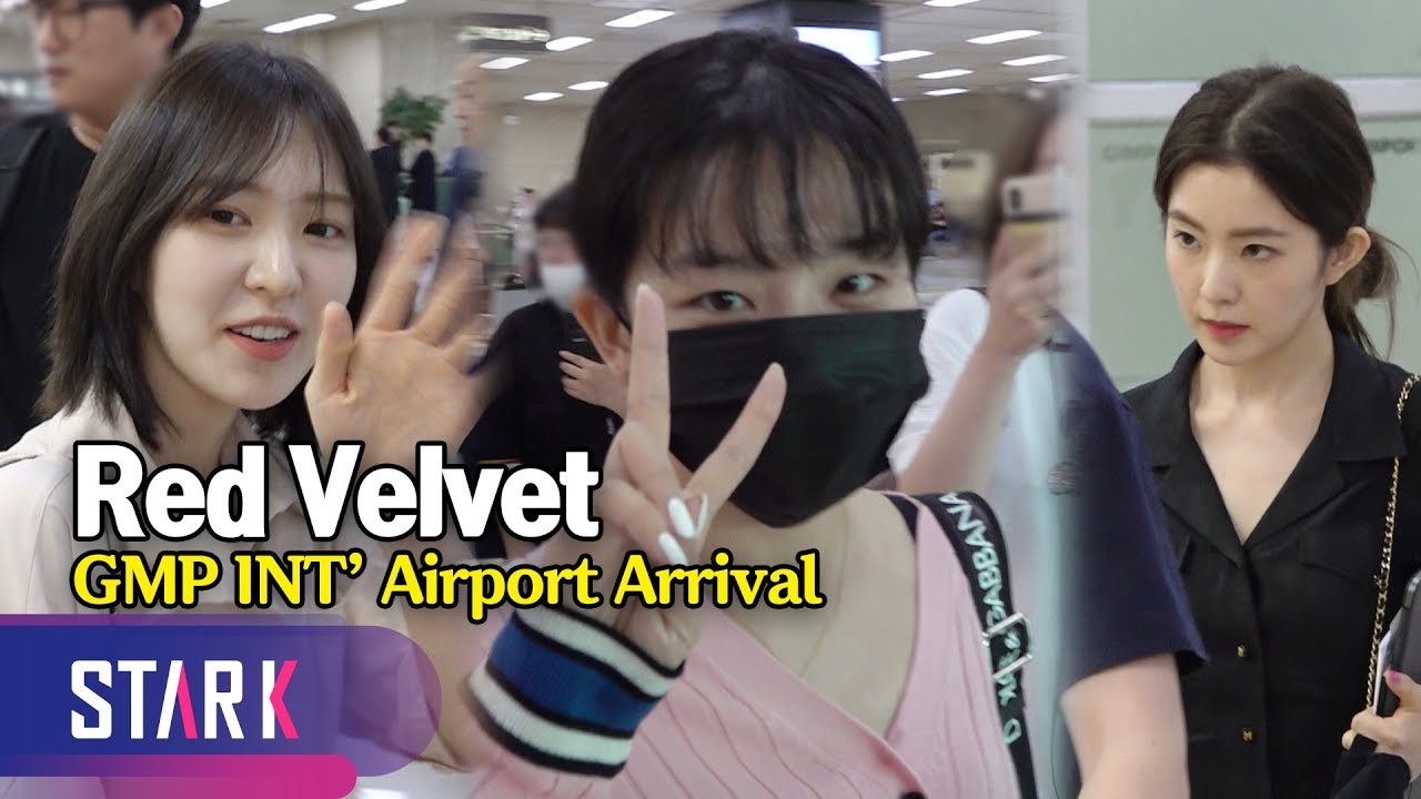 Red Velvet, 20190618_GMP INT' Airport Arrival (레드벨벳, 민낯에도 굴욕 없는 미모)