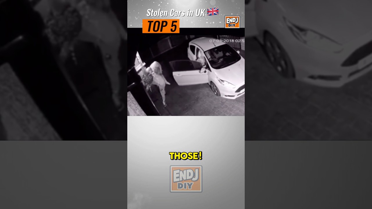 Top 5 Most Stolen Cars in the UK &ndash; Is Yours on the List? #FordFies #VWGolf #BMW3Series #Toyota #ford