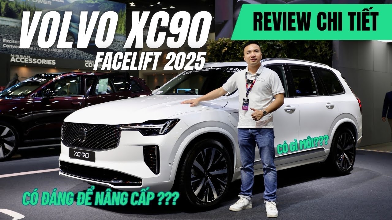 Có gì MỚI trên Volvo XC90 2025 Facelift?
