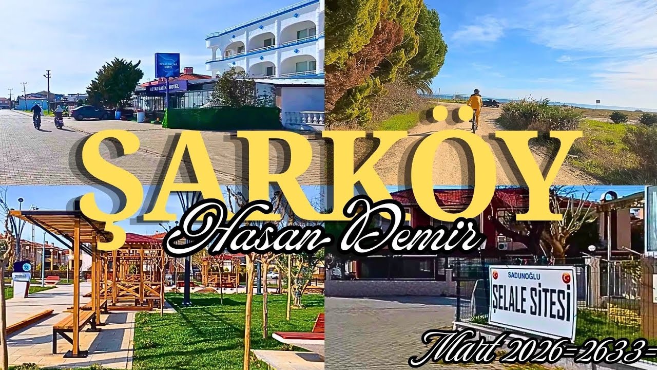 MARMARA2 HAVUZLU MARMARA BEYAZ BALİNA ŞELALE SİTESİ YENİ YAPILAN PARKA KADAR TURUMUZ MART 2026=2633=