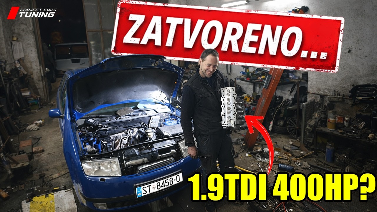 &Scaron;koda 1.9TDI od 400 konja? Kre&scaron;o zatvorio svoju garažu 😭