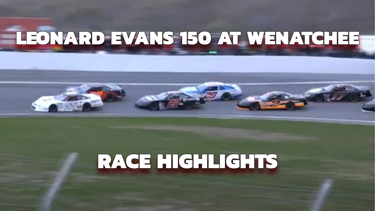 Highlights - Leonard Evans 150 at Wenatchee  Super Oval - 4.22.23