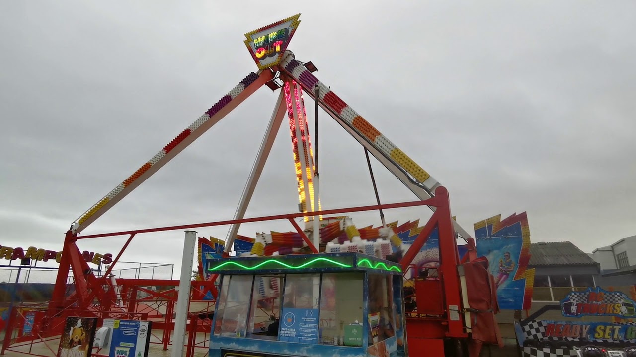Wipeout Ride @Brean leisure park Offride footage