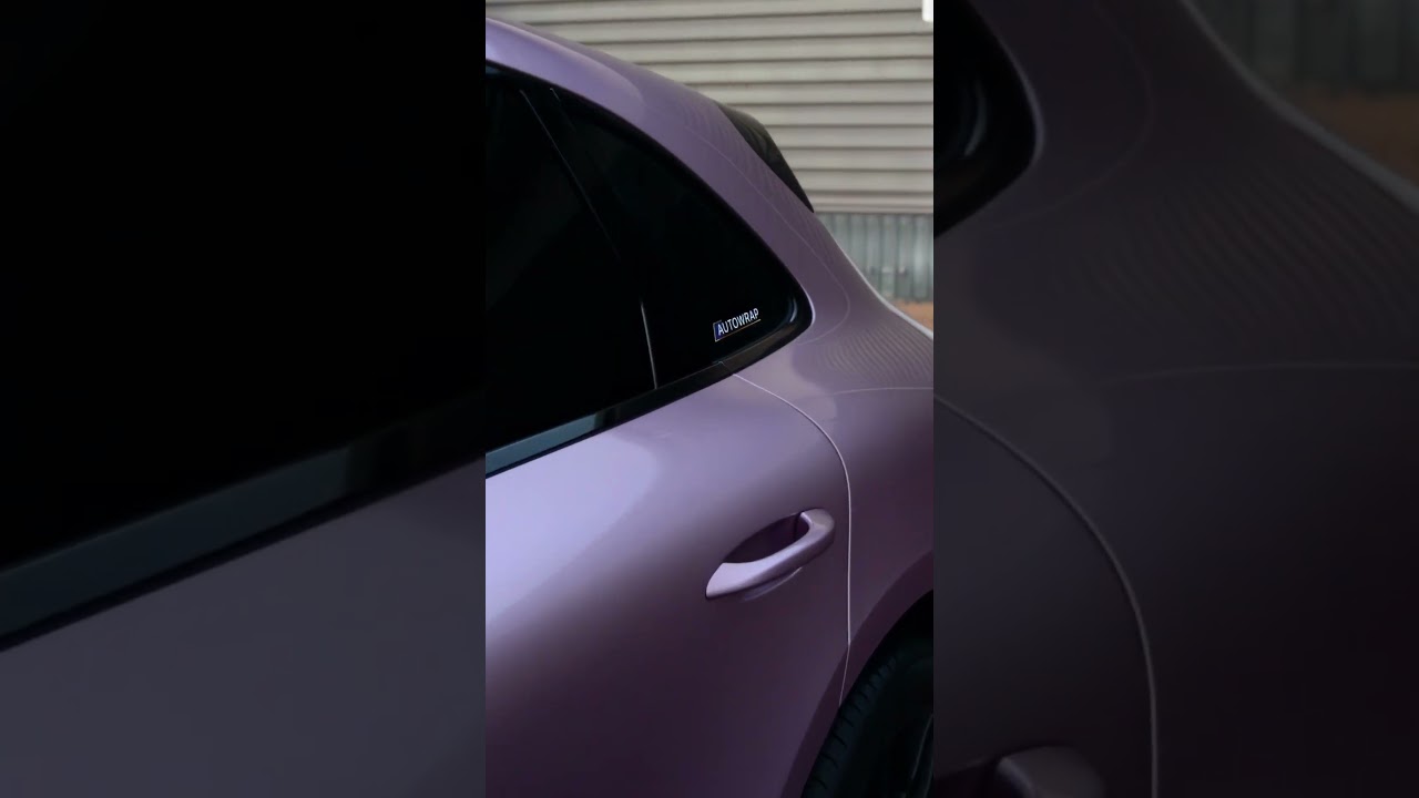 Porsche Macan Pink   CR57TNR Arlon Colour Wrap