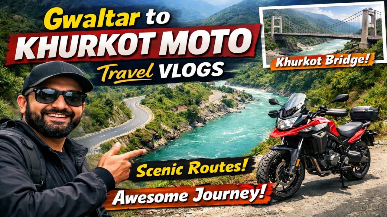 Gwaltar To Khurkot moto vlog ❤️🛵 | सुनकोशी को तिरै तिर बाइक को यात्रा 