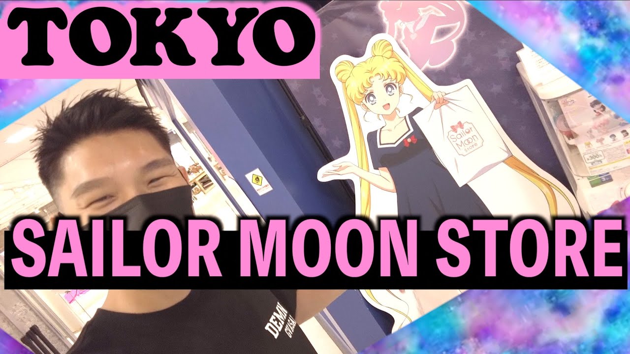 TOKYO SAILOR MOON STORE IN HARAJUKU / DAY LIFE IN JAPAN VLOG