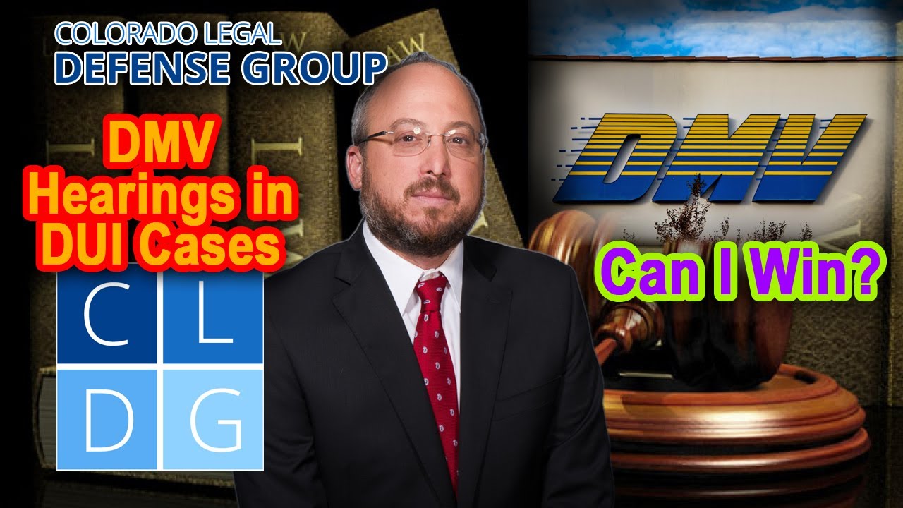DMV Hearings in DUI Cases: Can I Win?