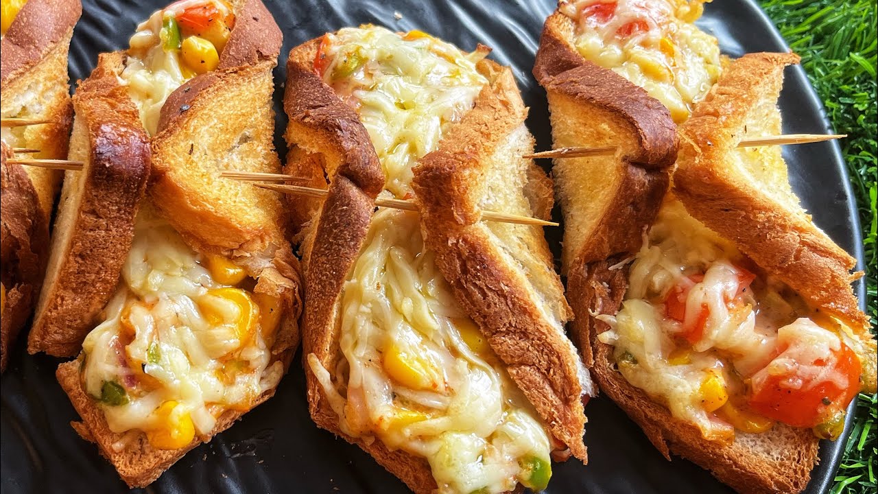 Bread parcel recipe| New and easy bread recipe| Cheesy bread parcel recipe| Bread parcel