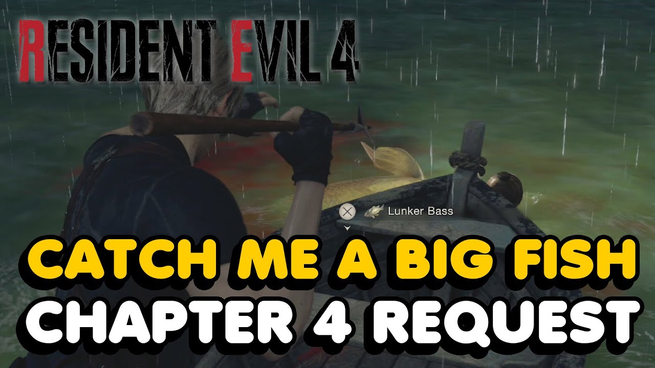 Resident Evil 4 Remake - Catch Me a Big Fish (Chapter 4 Merchant Request)