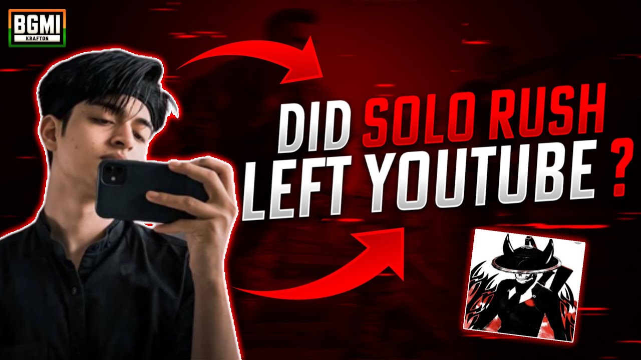 DID SOLO RUSH LEFT YOUTUBE ? @SoloRush03  . Why He did Private  All   Videos ?