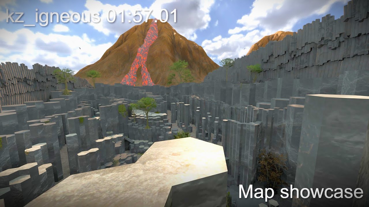 kz_igneous 01:57.01 | CS2 | Cybershoke | Map showcase