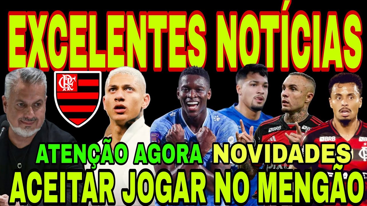 FLAMENGO: SINAL VERDE PRA JOGAR NO MENGÃO! RICHARLYSON, MARCOS LEONARDO, LUIZ HENRIQUE, CEBOLINHA E+