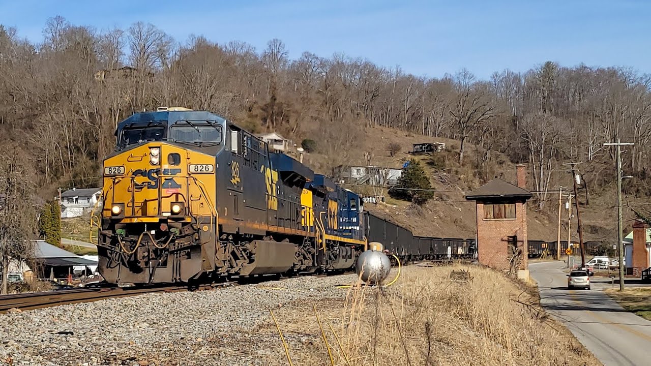 CSX R582 on the Poor Fork Branch! - January 5, 2026