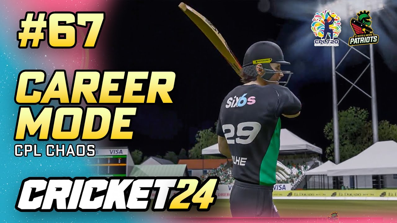 CPL CHAOS - CRICKET 24 РЕЖИМ КАРЬЕРЫ #67