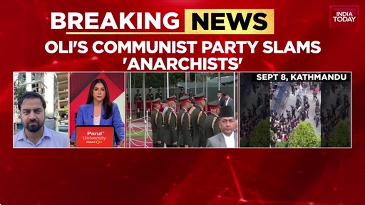 Nepal Unrest: Ousted PM Oli's Party Hits Back, Brands Youth Protests 'Anarchy'