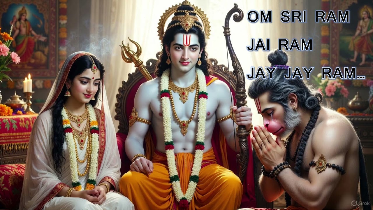 OM SRI RAM JAI  RAM JAY JAY RAM #omsriramjairamjayjayram #sriramji #ramavatar #avatar 