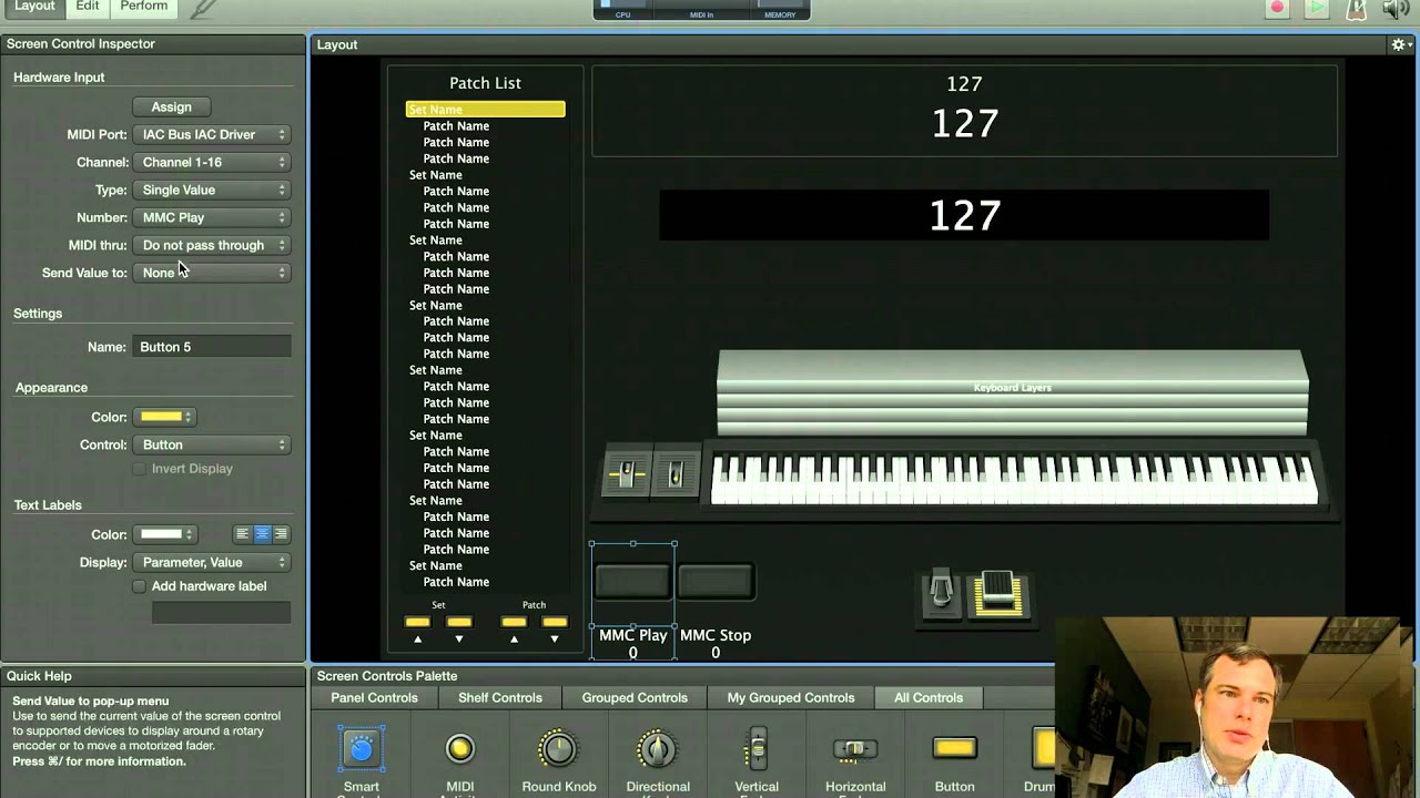 Mainstage Midi Sync