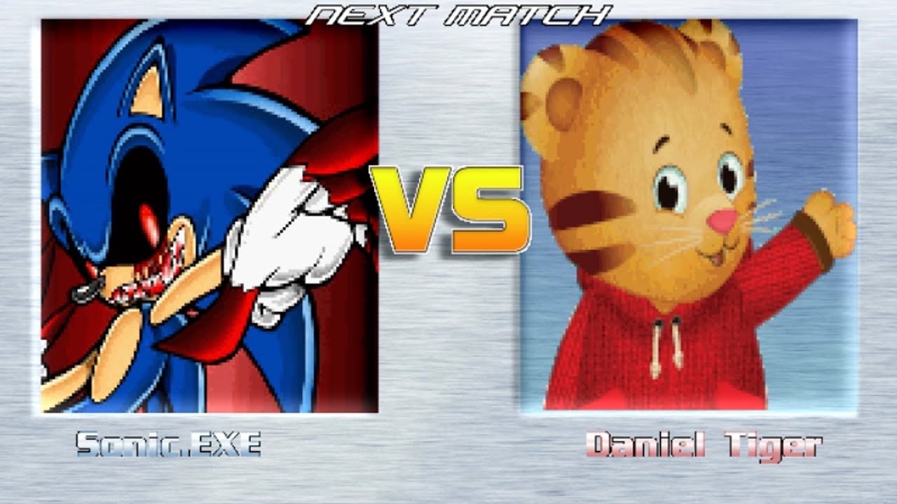 M.U.G.E.N BATTLES | Sonic.EXE vs Daniel Tiger