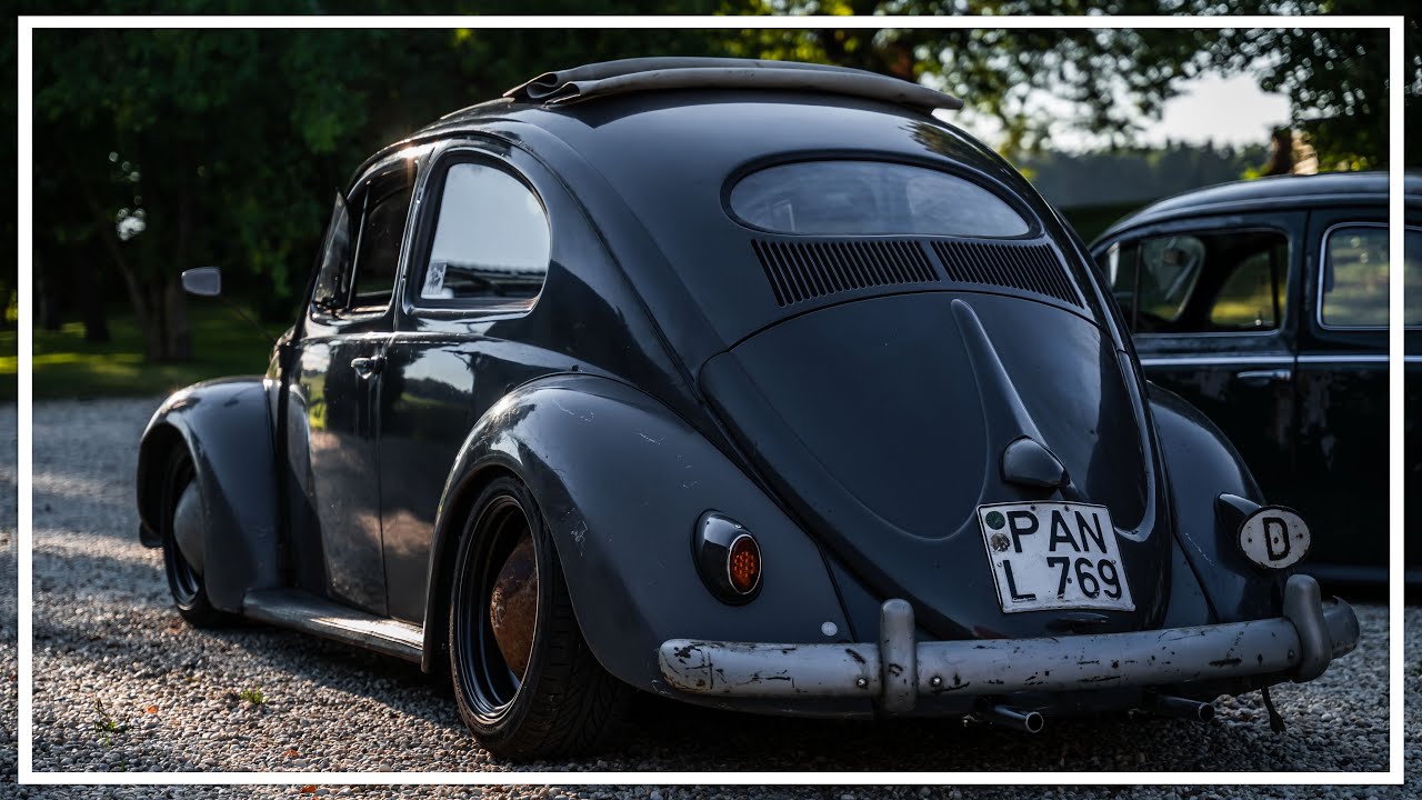 VW Standard Ovali Käfer mit Faltdach | 1956 | Patina | Starten mit Kurbel