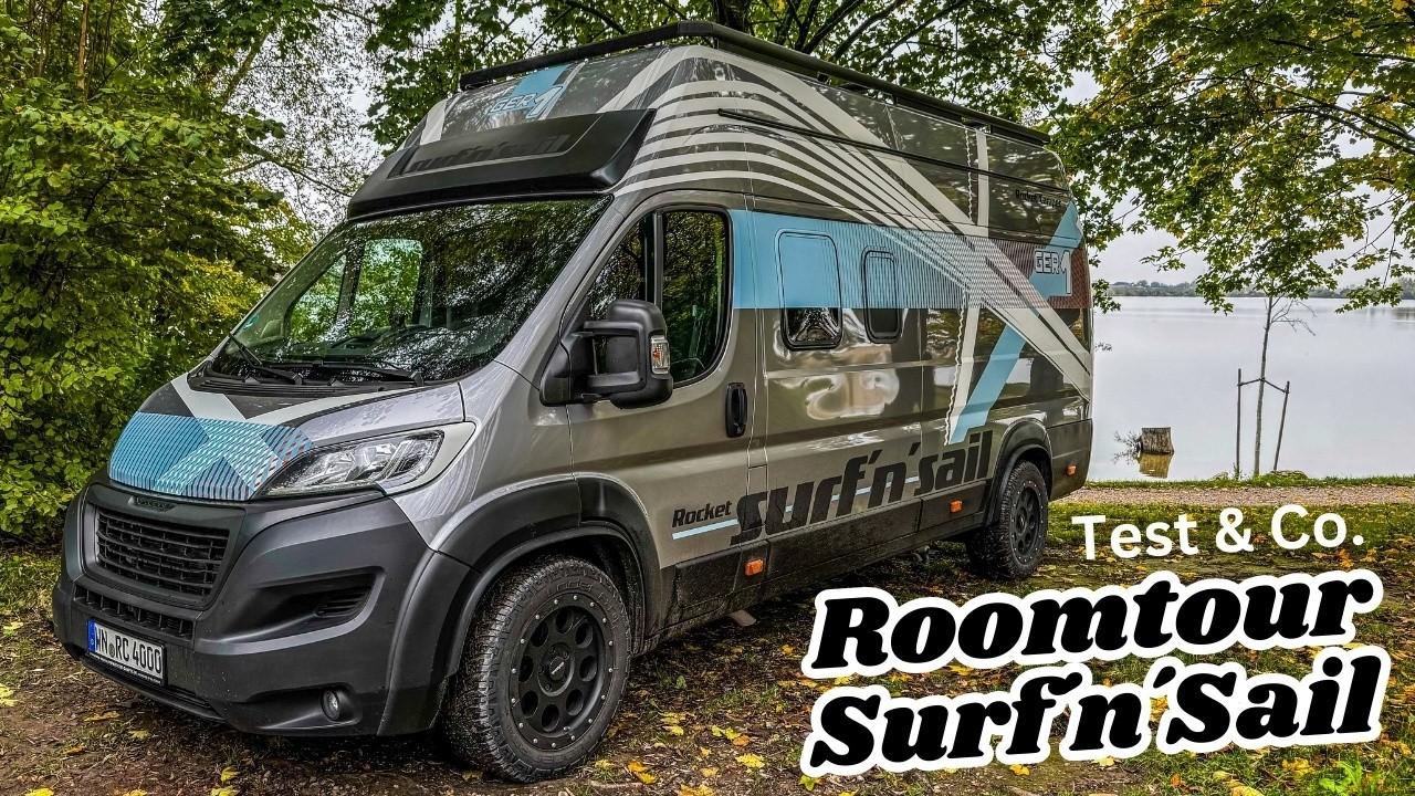 Rocket Camper Surf'n'Sail: Wohnmobil Roomtour & erste Eindrücke