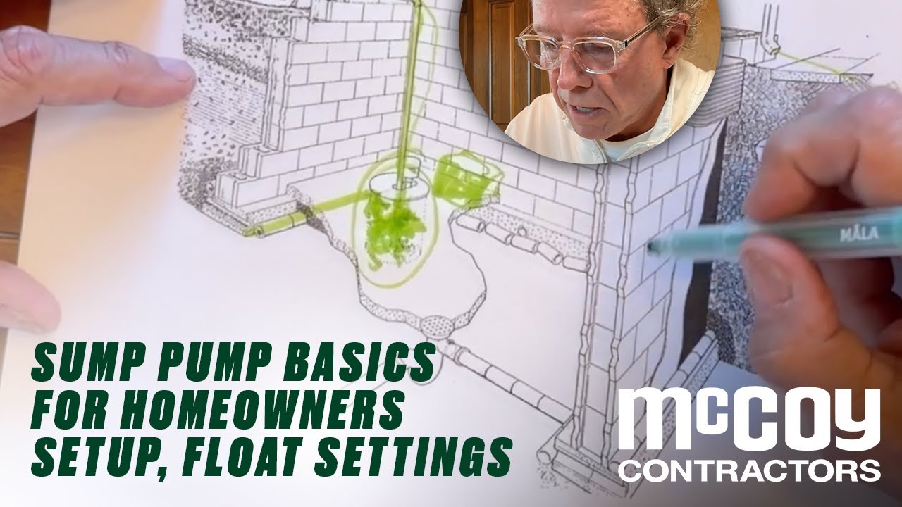 Sump Pump Basics for Homeowners   Setup, Float Settings & Backup Power Explained