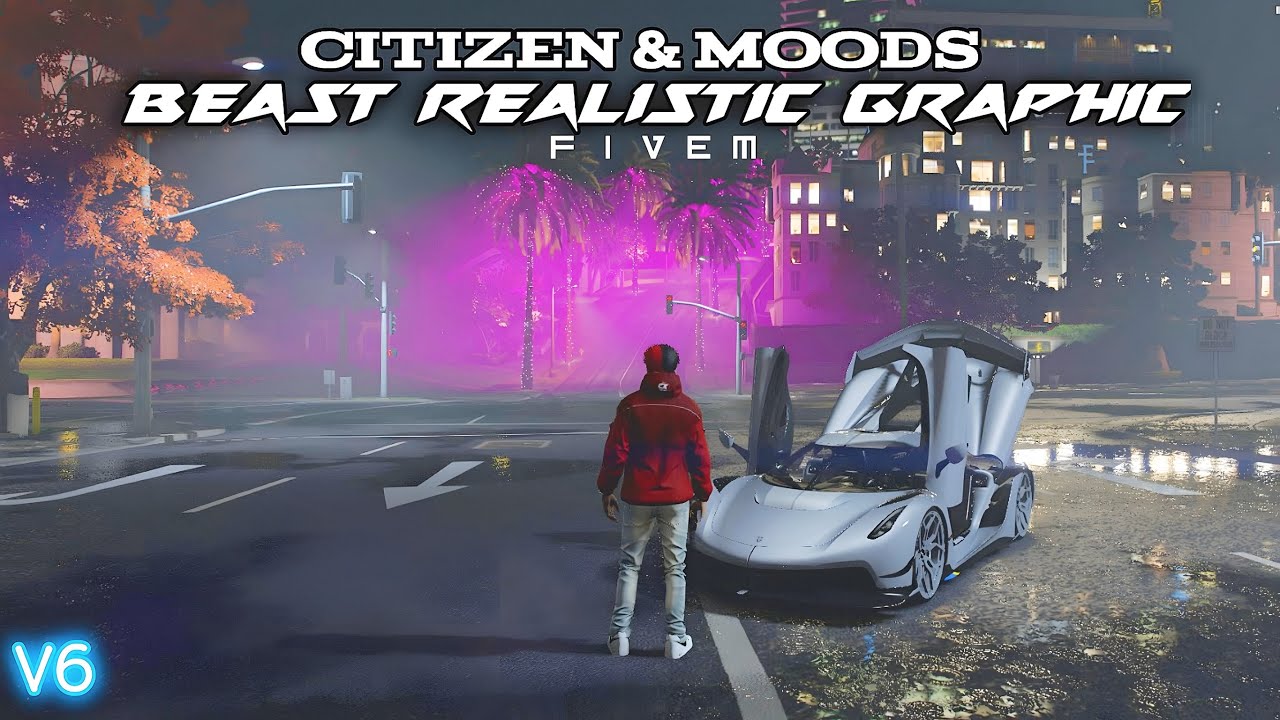 REALISTIC GRAPHIC CITIZEN & MOODS FIVEM/GTA5 V6 BY ZIMMY #fivem #citizen #gtarp