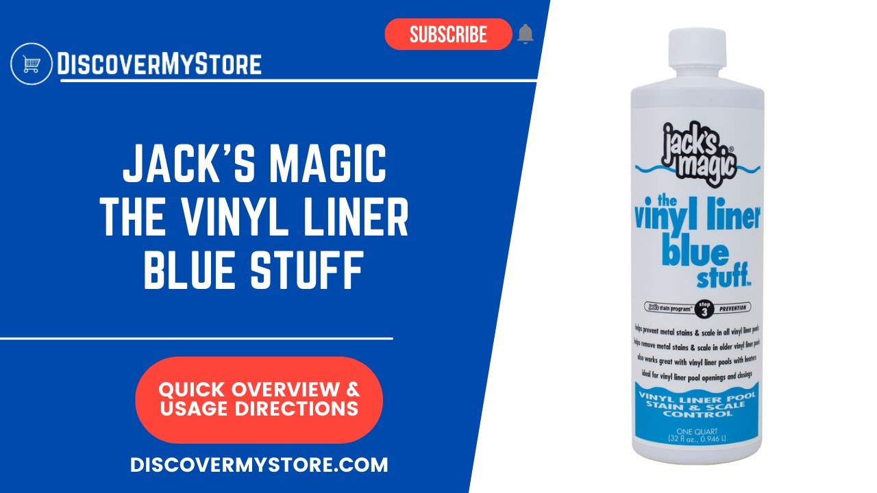 Jack's Magic The Vinyl Liner Blue Stuff