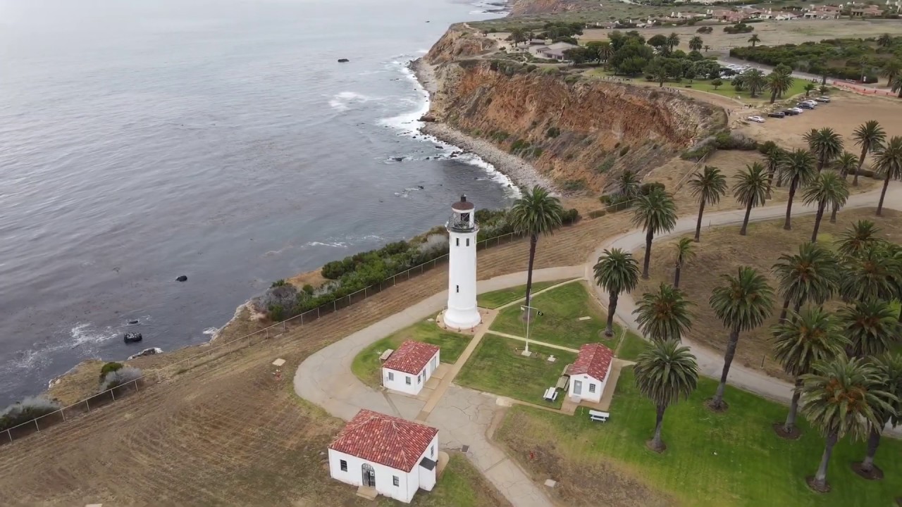 Los Angeles Drone Experience. Sky Walk on Rancho Palos Verdes. FHD