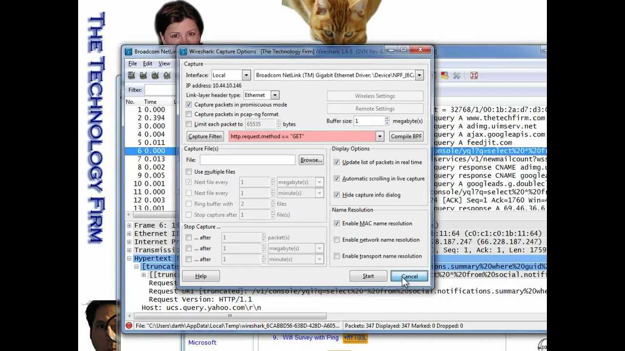 Wireshark's best capture filter is a display filter
