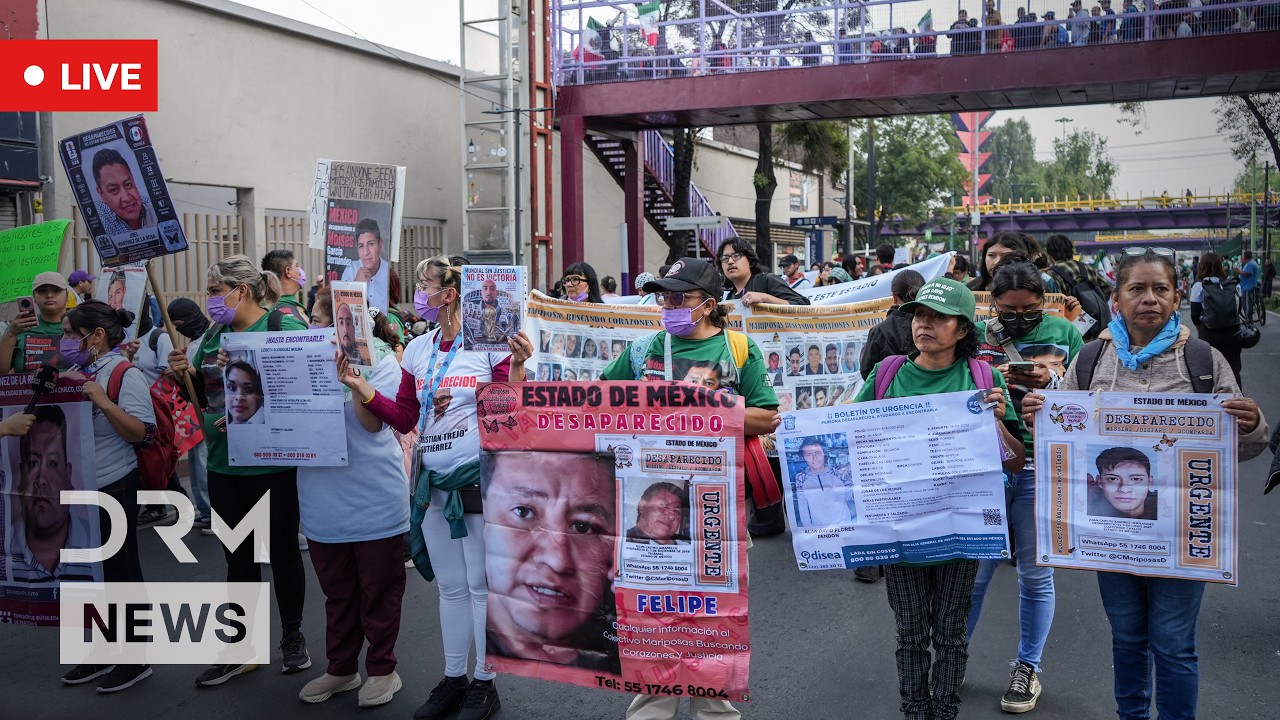LIVE: Massive Protests Erupt Outside Mexico City Stadium During World Cup Opening | DRM News | AD1G