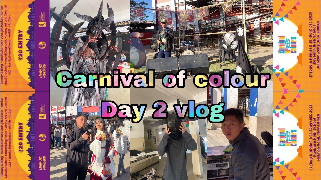 Carnival of colours | Day 2 Vlog | Organised by CCI’s 
