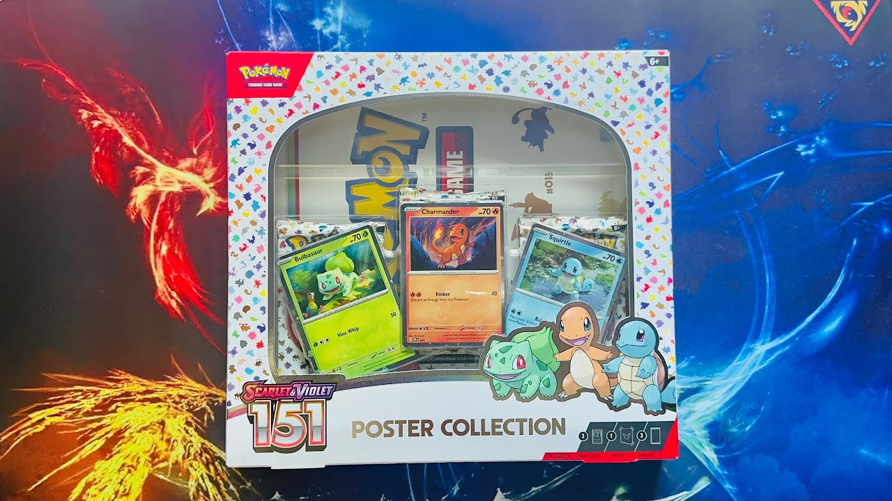2nd Pokémon Scarlet & Violet 151 Poster Collection Box ASMR (No Talking)