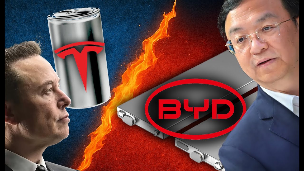 Tesla ohne Chance? Neue Akku-Studie zu BYD vs. Tesla