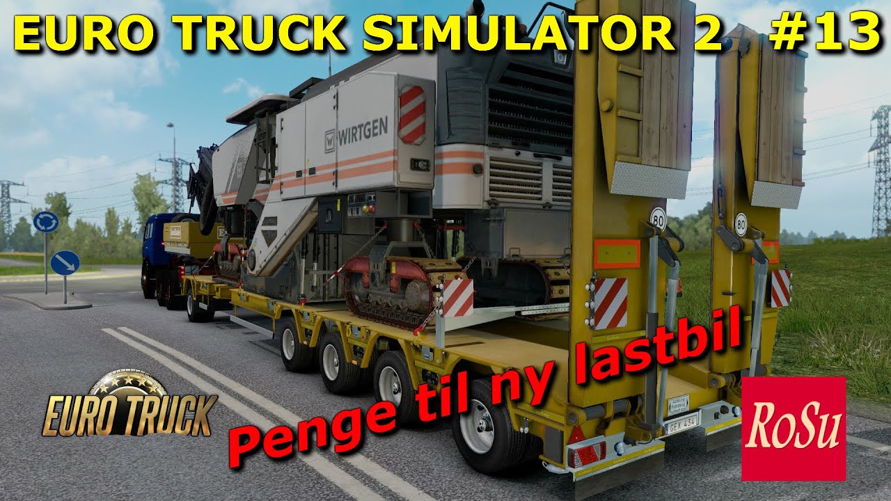 Penge til ny lastbil Euro Truck Simulator 2 let's play #13