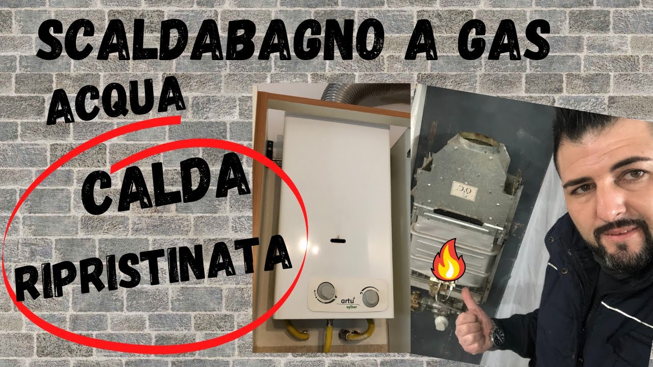COME PULIRE SCALDABAGNO A GAS : pulizia serpentina dal calcare